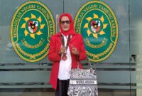 Advokat Nurul Hidayah saat berada di PN Tanjung Karang | ist/Media Prioritastv.com.