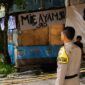 Polisi saat mendatangi TKP paska tawuran geng motor yang menyebabkan satu korban meninggal dunia, Minggu 10 Mei 2026 | Dok. Humas Polda Lampung.