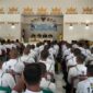 Rangkaian pembukaan seleksi nasional magang Jepang yang dibuka Bupati Tanggamus H. Moh. Saleh Asnawi di GFU Islamic Center Kota Agung, Senin 11 Mei 2026 | Herdi/Media Prioritastv.com.