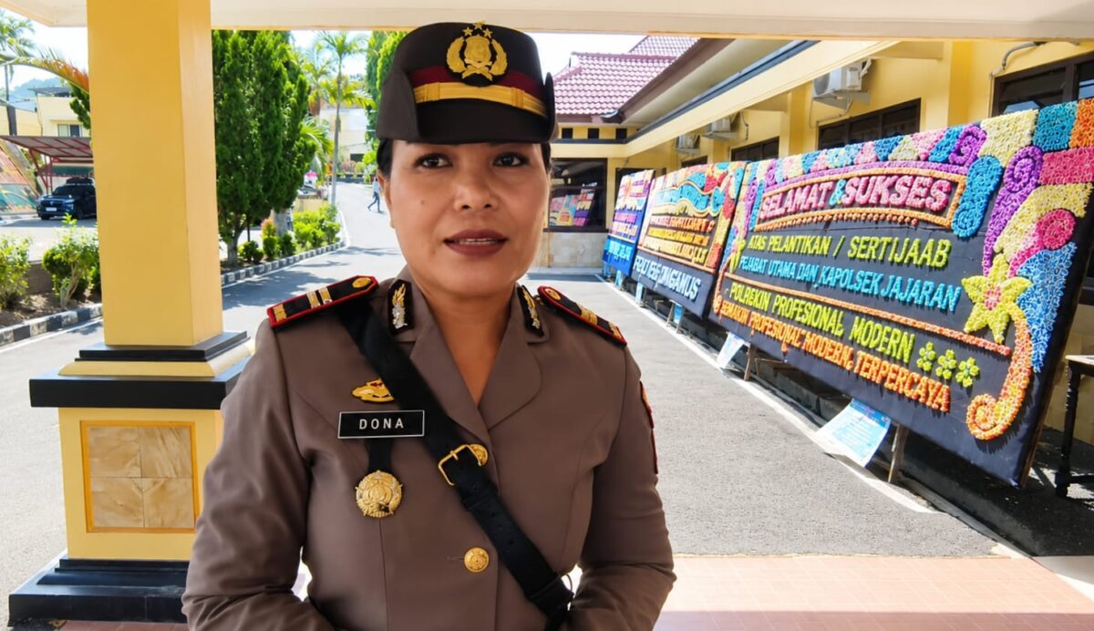 Kapolsek Wonosobo Iptu Primadona Laila, saat memberikan keterangan pers usai Sertijab dan diilantik, Rabu 13 Mei 2026 | Herdi/Media Prioritastv.com.