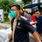 Jenazah tersangka Bahroni (23) saat dievakuasi ke RS Bhayangkara Polda Lampung, Jumat 15 Mei 2026 | ist/Media Prioritastv.com.