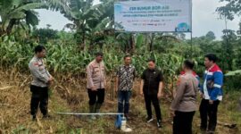 Pemeriksaan sumur bor hibah PGE ke Pospol Ulu Belu, Sabtu 16 Mei 2026 | Herdi/Media Prioritastv.com.