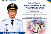 Flyer ucapan Wabup Tanggamus kepada Bripda Ilhamsyah Pratama | Dok. Kominfo Tanggamus.