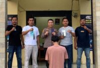 Sepekan Menjabat, Kapolsek Wonosobo Tanggamus Tancap Gas Tangkap Jambret Todong Celurit
