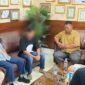 Tersangka F (wajah blur) saat diantarkan keluarganya ke Polres Lampung Utara, Minggu 24 Mei 2026 | Dok. Humas Polda Lampung.