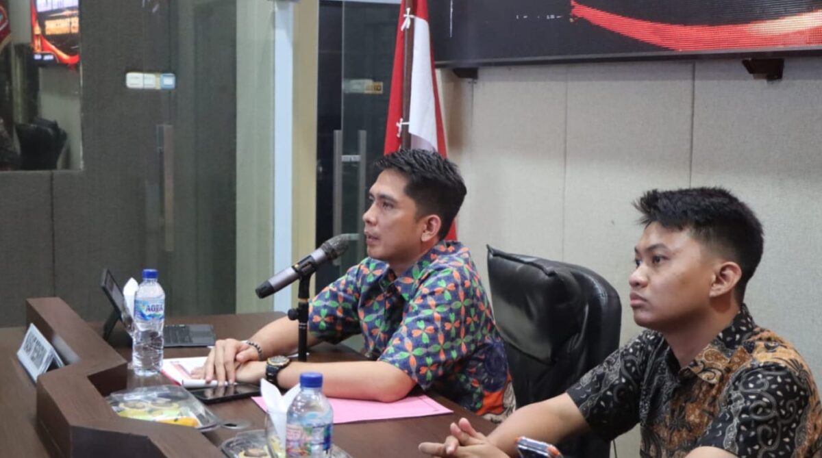 Kasat Reskrim Polres Tanggamus AKP Khairul Yasin saat memberikan pemaparan dalam Rakor PPNS tahun 2026 | Dok. Humas Polres Tanggamus.
