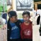 Kolase foto saat korban dievakuasi warga, Senin 25 Mei 2026 dan saat pelaku diinterogasi polisi, Minggu 24 Mei 2026, malam serta korban ketika melaksanakan ibadah haji | ist/Media Prioritastv.com.
