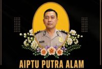 Polres Tanggamus Berduka, Aiptu Putra Alam Meninggal Dunia