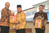 Penyampain WTP Kabupaten Tanggamus oleh BPK RI Perwakilan Lampung kepada Bupati H. Moh. Saleh Asnawi, Jumat 29 Mei 2026 | Dok. Kominfo Tanggamus.