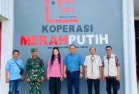 Serap aspirasi hingga ke akar rumput, Almira Nabila Fauzi turun langsung meninjau pembangunan Koperasi Merah Putih di Pringsewu demi memastikan ekonomi desa tumbuh nyata.(Foto: istimewa)