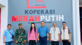 Serap aspirasi hingga ke akar rumput, Almira Nabila Fauzi turun langsung meninjau pembangunan Koperasi Merah Putih di Pringsewu demi memastikan ekonomi desa tumbuh nyata.(Foto: istimewa)