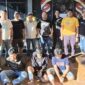 Dua tersangka begal motor yang dihadiahi timah panas Polres Lampung Timur dan seorang penadah yang turut ditangkap, Sabtu 30 Mei 2026 | Dok. Polres Lampung Timur.