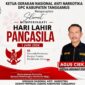 Flyer Ucapan Hari Lahir Pancasila Ketua Granat Tanggamus | ist/Media Prioritastv.com.