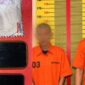 Kolase foto barang bukti yang disita polisi dan dua tersangka yang ditangkap di Pringsewu, Minggu 31 Mei 2026 lalu | Dok. Humas Polres Pringsewu.