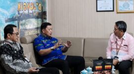 Program podcast dan siaran langsung D'Jongik (Mejong Sua Ngicik) yang digelar Dinas Komunikasi dan Informatika (Diskominfo) Kabupaten Tanggamus, Jumat (5/6/2026) | Herdi/Media Prioritastv.com.