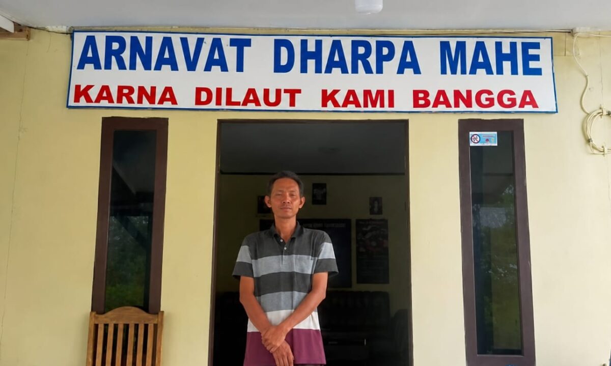 Nopianto korban terjatuh dari kapal penyebrangan di Selat Sunda setelah diselamatkan warga dan polisi, Sabtu 6 Juni 2026 | Dok Humas Polres Lampung Selatan.