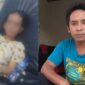 Kolase foto saat ibu Luk Maini berada di RSUD Batin Mangunang dan pria bernama Dedi disebut suaminya yang ingin dimintai penjelasan oleh putra dari ibu Luk Maini | ist/Media Prioritastv.com.