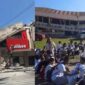 Bangunan dan sekolah yang ambruk di Mindanao paska gempa 7,8 Magintudo di Filipina, Senin 8 Juni 2026 | ist/Media Prioritastv.com.