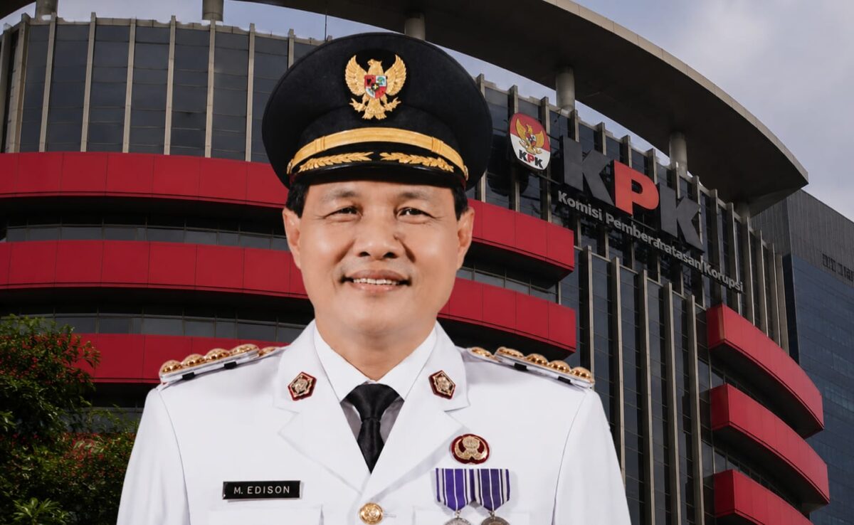 Bupati Muara Enim Sumatera Selatan Edison yang dikabarkan ditangkap KPK, Senin 8 Juni 2026 |