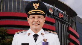 Bupati Muara Enim Sumatera Selatan Edison yang dikabarkan ditangkap KPK, Senin 8 Juni 2026 |