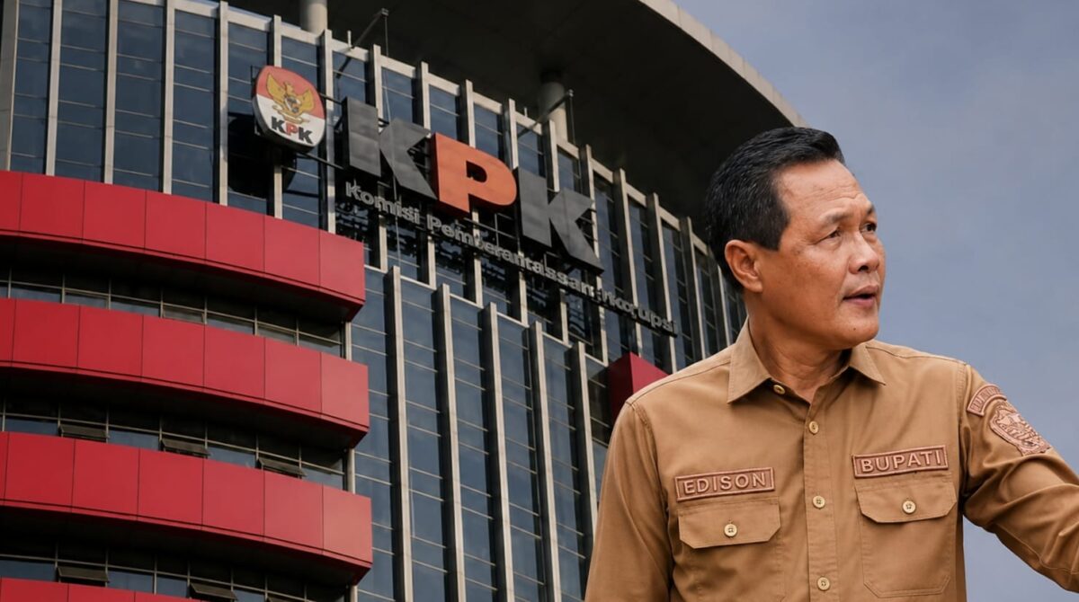OTT KPK Tangkap 10 Orang di Muara Enim termasuk Bupati Edison.