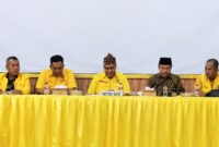 Rapat pleno Golkar Tanggamus di Aula DPD Golar Lampung, Senin 8 Juni 2026 | ist/Media Prioritastv.com.