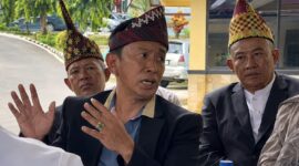 Usman Mursyid, S.Ag, gelar Raden Duta Agama, Juru Bicara 3 Marga Tanggamus, Marga Turgak, Marga Blungueh, dan Marga BeNyata saat melaksanakan audensi di Polres Tanggamus beberapa waktu lalu | ist/Media Prioritastv.com.