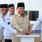 Presiden Prabowo saat meresmikan RSUD KH Muhammad Thohir Pesisir Barat, Rabu 10 Juni 2026 | Suroso/Media Prioritastv.com.