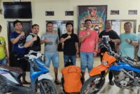 Tersangka AS yang berhasil ditangkap polisi dalam perkara Curanmor modus menawarkan pekerjaan di Banjar Agung, Tulang Bawang | Dok. Humas Polres Tulang Bawang.