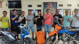 Tersangka AS yang berhasil ditangkap polisi dalam perkara Curanmor modus menawarkan pekerjaan di Banjar Agung, Tulang Bawang | Dok. Humas Polres Tulang Bawang.