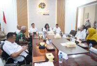 Wabup Pringsewu Umi Laila saat memimpin Rapat Persiapan Tim Gugus Tugas Reforma Agraria Tahun 2026 di Aula Kantor Pertanahan Kabupaten Pringsewu, Rabu (10/6/2026) | Samuel/Media Prioritastv.com.