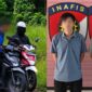 Kolase foto saat pelaku melancarkan aksi terekam kamera netizen yang viral dan saat kedua pelaku diamankan di Polres Lampung Timur | Dok. Humas Polda Lampung/Perbaikan AI.