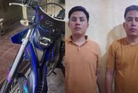 Dua Pria Tanggamus Ditangkap, Diduga Jual Motor Curian dari Kost Bandar Lampung Lewat Facebook Marketplace