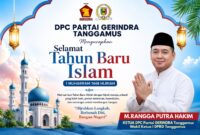 Ketua DPC Gerindra Tanggamus M Rangga Putra Hakim Ucapkan Selamat Tahun Baru Islam 1448 Hijriah