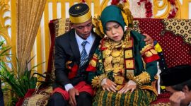 Pasangan pengantin viral, adik menggantikan kakak menjadi suami, Senin 15 Juni 2026 usai sang kakak meninggal tersengat listrik pada Minggu 14 Juni 2026 | ist/Media Prioritastv.com.