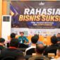 Bupati Pringsewu Riyanto Pamungkas saat memberikan sambutan dalam kegiatan Indonesia Islamic Business Forum Series 2026 di Hotel Regency, Sabtu 20 Juni 2026 | Samuel/Media Prioritastv.com.