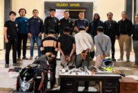 4 Tersangka Pencurian 30 TKP di Ulu Belu Tanggamus Diduga Masih Berkerabat, Polisi Beberkan Peran Masing-masing