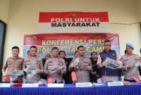 Sita Korek Mirip Senjata Api, Polisi Buru Lima Pelaku Pencurian Berantai di 30 TKP Ulu Belu Tanggamus