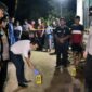 Polisi saat melakukan olah TKP pembunuhan seorang istri oleh suaminya di Dusun Pamenang V, Pekon Pamenang, Pagelaran, Pringsewu, Jumat 26 Juni 2026 | Dok. Humas Polres Pringsewu.