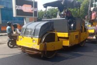 Salah satu kegiatan perbaikan jalan di wilayah Kota Metro, Lampung, Senin 29 Juni 2026 | Raditya/Media Prioritastv.com.