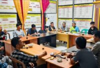 Musyawarah yang difasilitasi Pemerintah Pekon Ulu Semong terkait dana pembangunan masjid Dusun Induk, pada 18 Mei 2026, lalu | ist/Media Prioritastv.com.