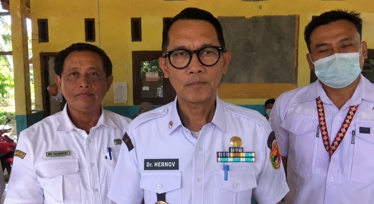 Kadis Kesehatan Tanggamus, dr. Herry Novrizal saat memberikan keterangan di Wonosobo, Rabu 22 Juli 2026 | Herdi/Media Prioritastv.com.