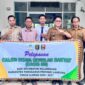 PSNK Kelumbayan saat foto bersama Ahmad Sulton sebelum berangkat ke  Lampung Selatan, Selasa 28 Juli 2026 | Ist/Media Prioritastv.com.