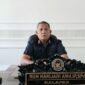 Kalapas Kelas IIB Kota Agung Tanggamus saat memberikan keterangan pers di ruang kerjanya, Kamis 30 Juli 2026 | Herdi/Media Prioritastv.com.