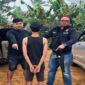 Tersangka setelah ditangkap sebelum dijebloskan ke sel tahanan, Kamis 30 Juli 2026 | Dok. Polres Lampung Barat.