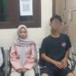Muniroh saat berada di Polsek Limau usai diantar warga pada Minggu 23 Agustus 2026 | Dok. Humas Polres Tanggamus.