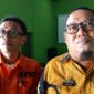 Sekretaris BPBD Tanggamus Iwan Juniant mewakili Kepala Pelaksana Irvan Wahyudi saat memeberikan keterangan pers usai sosisalisai dan desiminasi kegempaan di Ulu Belu, Kamis 27 Agustus 2026 | Herdi/Media Prioritastv.com.