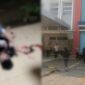 Kolase foto salah satu korban tertembak yang beredar di jejaring WhatsaApp serta kondisi di RS Handayani Lampung Utara | ist/Media Prioritastv.com.