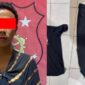 Kolase foto VJ Baduy yang telah ditangkap polisi dan barang bukti pakaian yang diamankan pada Selasa 18 Agustus 2026 | Dok. Humas Polres Pesisir Barat.