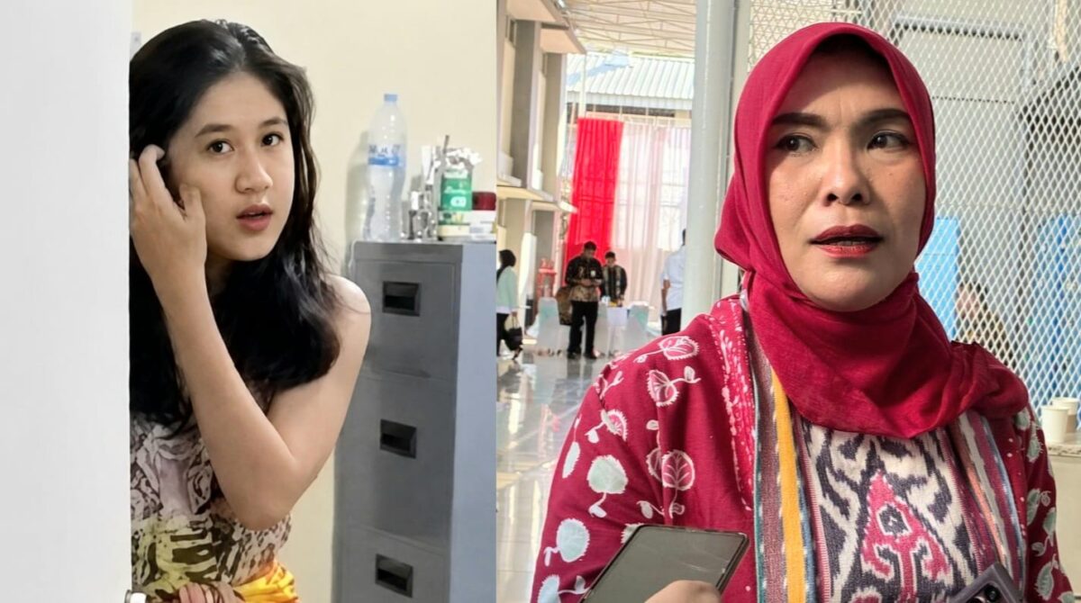Kolase foto gadis viral berada di rumah Kalapas Waingapu dan Jubir Ditjenpas Kemen Imipas, Rika Aprianti saat memberikan keterangan pers, Sabtu 1 Agustus 2026 | Ubay/Media Prioritastv.com.